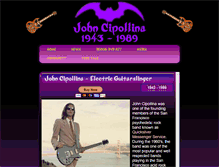 Tablet Screenshot of johncipollina.com